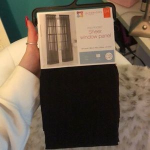 sheer curtain